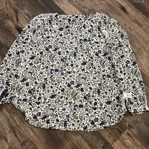 Loft long sleeve blouse